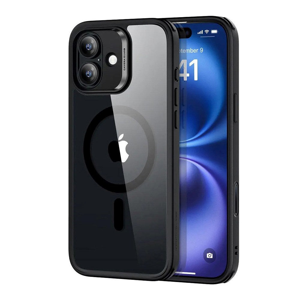 ESR iPhone 16 Classic Hybrid Case with Camera Control Button - MagSafe Compatible - Transparent / Black