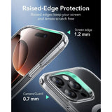 ESR iPhone 16 Pro Max Classic Hybrid Case with Camera Control Button - MagSafe Compatible - Transparent