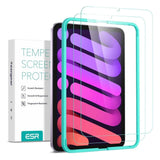 iPad Mini (2024/2021) ESR Tempered Screen Protector with Installation Frame - 2 pcs. - Transparent