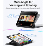 iPad Air 11" (2025 / 2024) / Air (2022 / 2020) ESR Flip Hybrid Case - Black