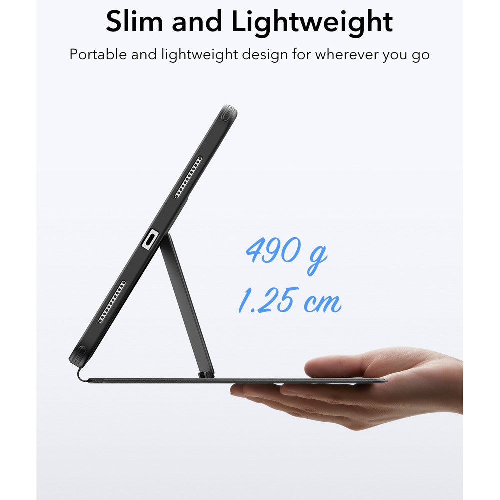 iPad Air 13" (2026 / 2025 / 2024) ESR Flip Hybrid Case - Black