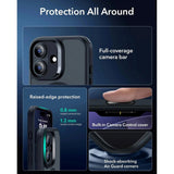 ESR iPhone 17 Classic Hybrid Case with Camera Control Button - MagSafe Compatible - Matte Black