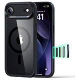 ESR iPhone Air Classic Hybrid Case with Camera Control Button - MagSafe Compatible - Transparent / Black