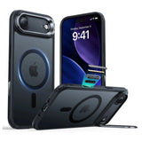 ESR iPhone Air Classic Hybrid Stash Case with Kickstand - MagSafe Compatible - Matte Black