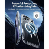ESR iPhone 17 Pro Max Classic Hybrid Case with Camera Control Button - MagSafe Compatible - Transparent
