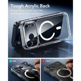 ESR iPhone 17 Pro Max Classic Hybrid Case with Camera Control Button - MagSafe Compatible - Transparent