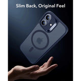 ESR iPhone 17 Classic Hybrid Case with Camera Control Button - MagSafe Compatible - Matte Blue