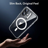 iPhone 17 ESR Classic Hybrid Set with Back Case & Tempered Glass Screen Protector - MagSafe Compatible - Transparent