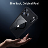 iPhone 17 Pro ESR Classic Hybrid Set with Back Case & Tempered Glass Screen Protector - MagSafe Compatible - Transparent / Black