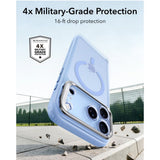 iPhone 18 Pro / 17 Pro ESR Classic Hybrid Kickstand Case - MagSafe Compatible - Blue