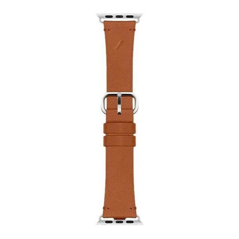 Apple Watch (38/40/SE/41/42mm) Native Union Classic Strap in Genuine Leather - Brown