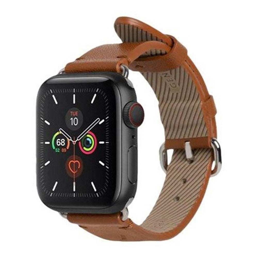 Apple Watch (38/40/SE/41/42mm) Native Union Classic Strap in Genuine Leather - Brown