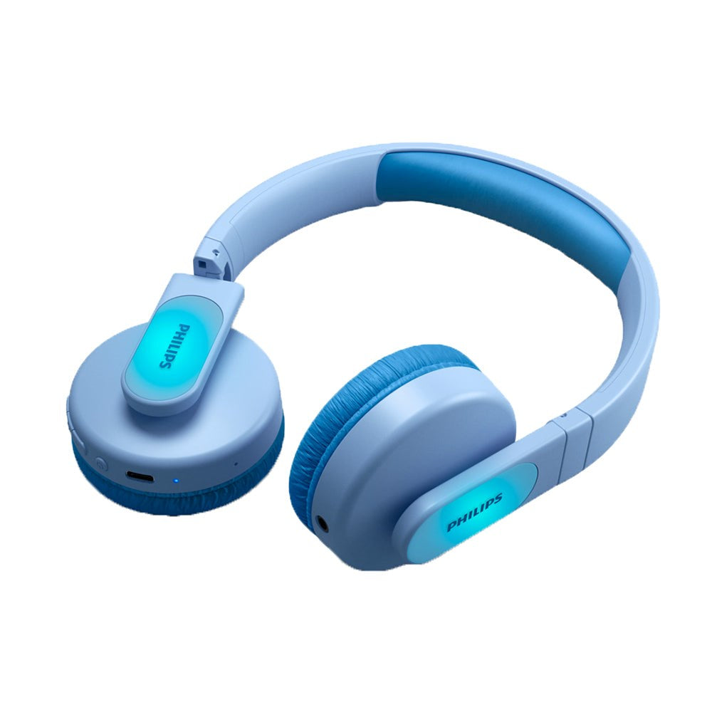 Philips Series 4000 Bluetooth Headphones On-Ear for Children w. Sound Limiter - Blue