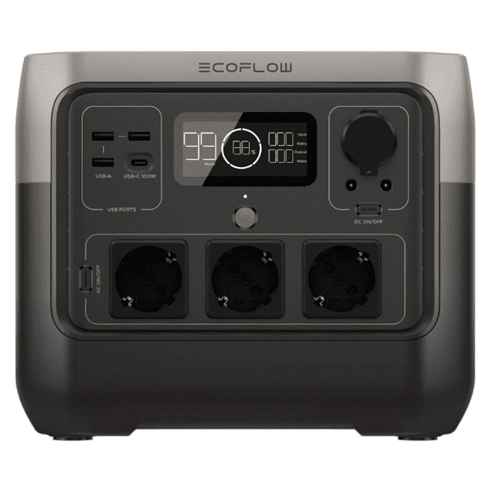 Ecoflow River 2 Pro 800W Power Station 768 Wh - Grey