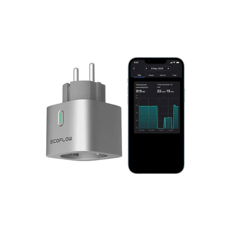 EcoFlow Smart Plug Wall Charger - Grey