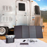 Ecoflow 160W Portable Solar Panel - Black