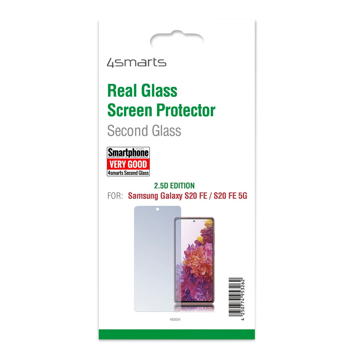 Samsung Galaxy S20 FE / S20 FE (5G) 4smarts Second Glass Screen Protector - Transparent