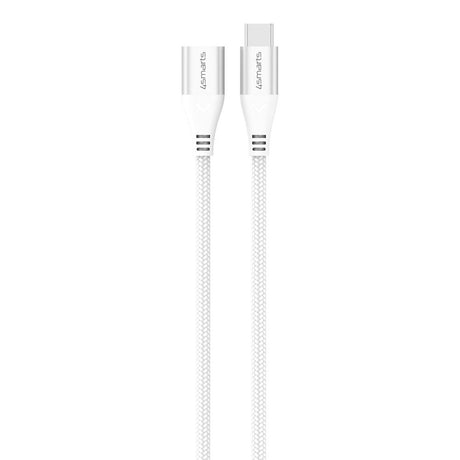 4smarts USB-C Extension Cable - 1.5m - White