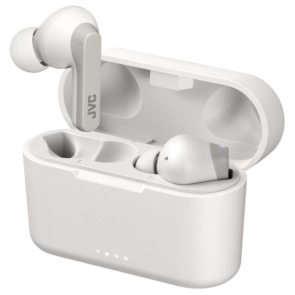 JVC Powerful Sound HA-A9T Wireless In-Ear Headphones - White