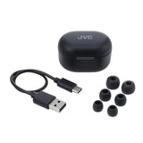 JVC Active Noise Cancelling HA-A30T Wireless In-Ear Headphones - Black