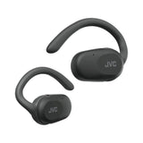 JVC Nearphones HA-NP40T True Wireless Open-Ear Headphones - Black