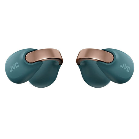 JVC Nearphones HA-NP1T True Wireless Open-Ear Cuff Headphones - Blue