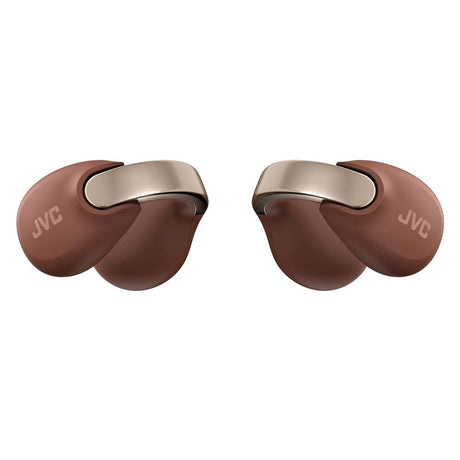JVC Nearphones HA-NP1T True Wireless Open-Ear Cuff Headphones - Brown