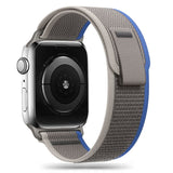 Nylon Pro Strap for Apple Watch (38/40/SE/41/42mm) Tech-Protect - Grey / Blue