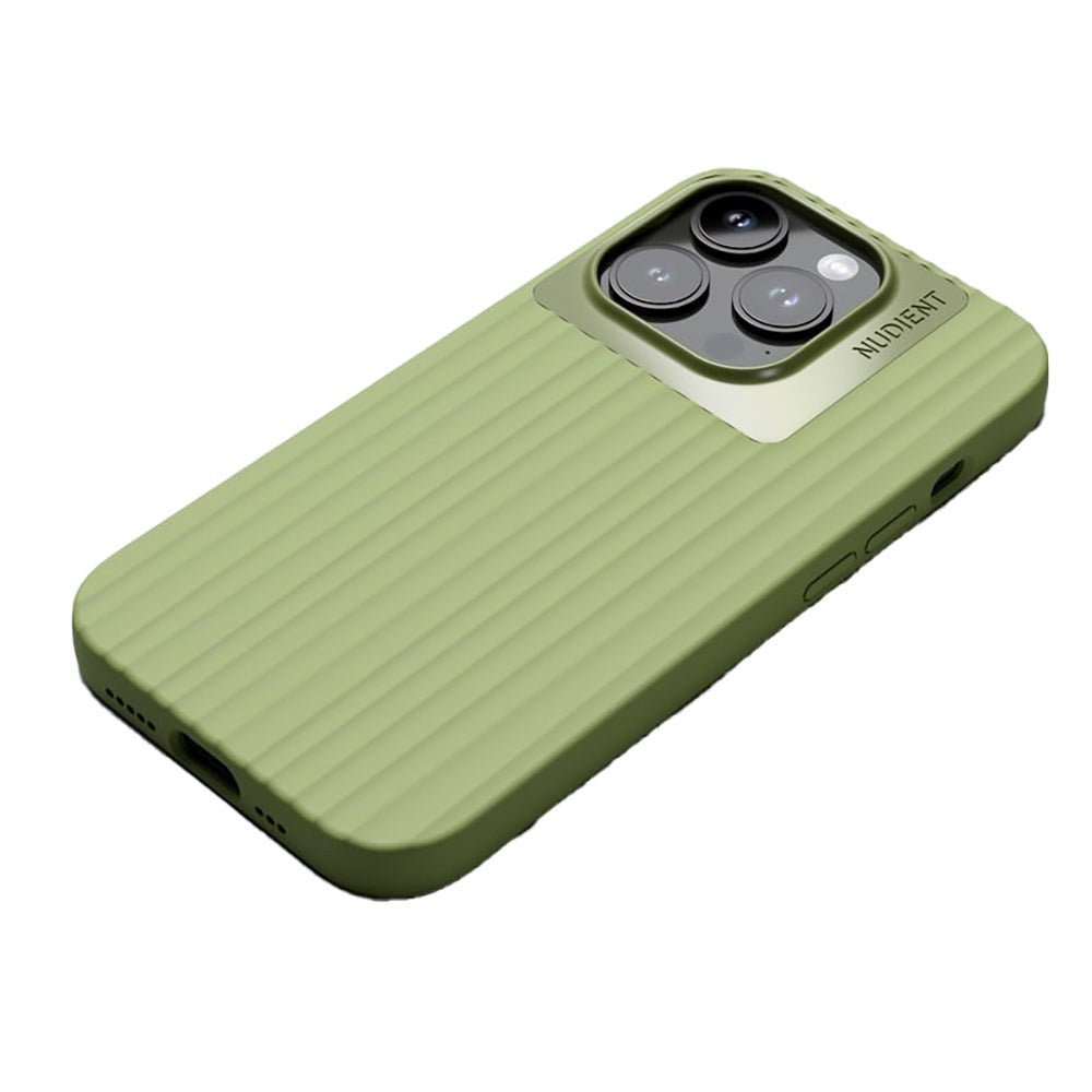 Nudient Bold iPhone 14 Pro Case - Leafy Green