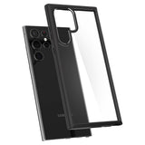 Samsung Galaxy S22 Ultra Spigen Ultra Hybrid Case - Matte Black