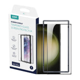 Samsung Galaxy S23 Ultra ESR Screen Shield Screen Protection Tempered Glass w. Mounting frame - Transparent