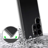 Samsung Galaxy S23 Ultra Tech-Protect Flexair Hybrid Case - Transparent