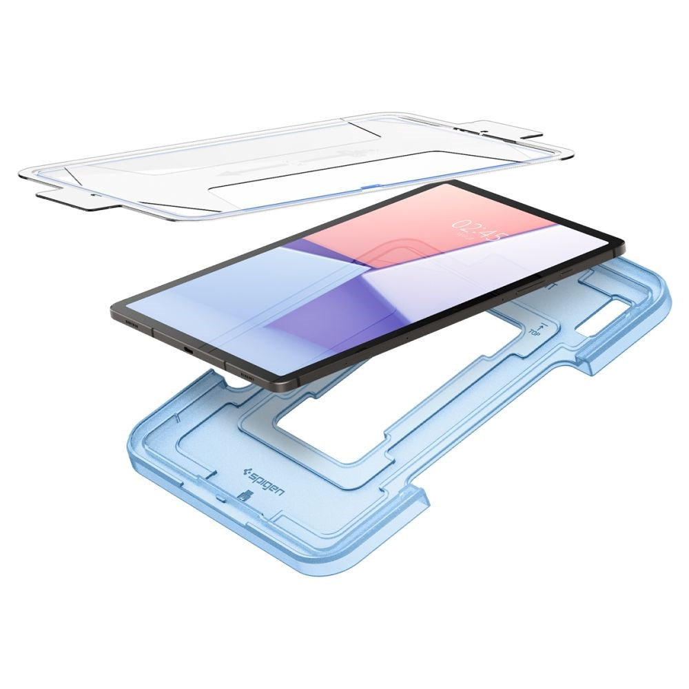 Samsung Galaxy Tab S9 Spigen EZ Fit Glas.tR Screen Protection - Case Friendly - Transparent