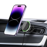 Tech-Protech V3 Magnetic Car Holder with MagSafe - Wireless Charging - Black