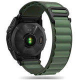 Universal Garmin 26mm QuickFit Tech-Protect Nylon Pro Strap - Green