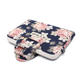 Canvaslife Briefcase Bag For MacBook / PC 13-14" - Navy Rose