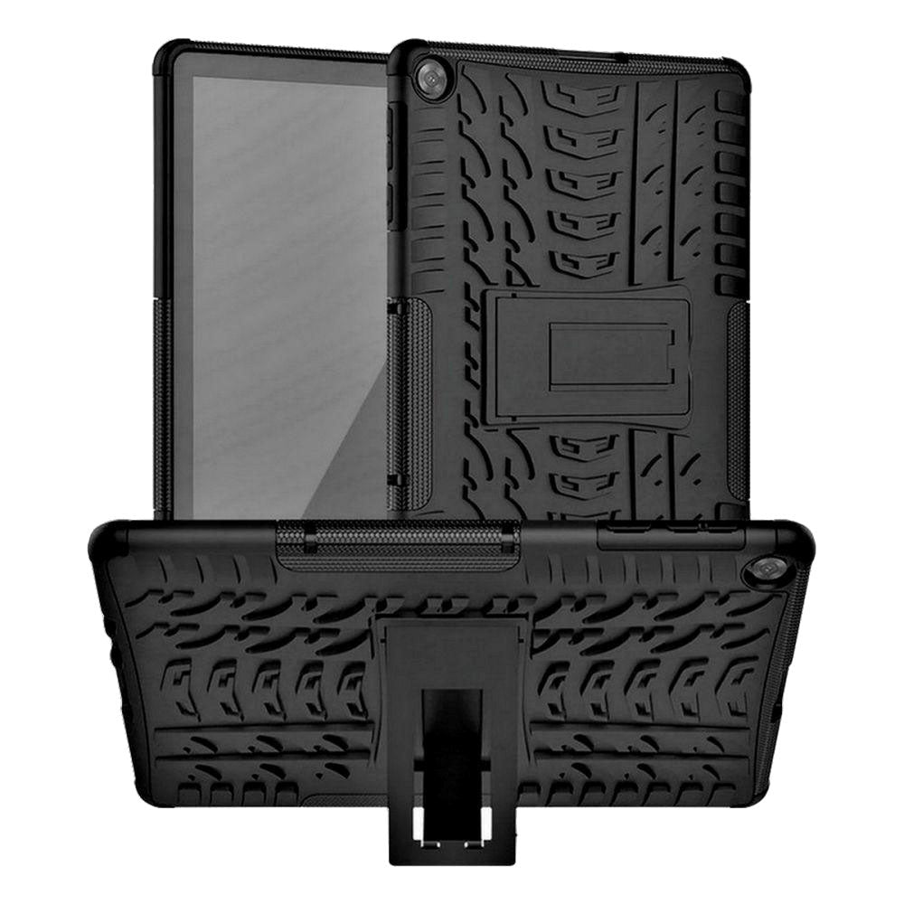 Huawei MatePad T10 / T10s Tech-Protect Armorlike Case w. Kickstand - Black