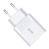 Tech-Protect Network 30W Wall Charger w. 1 x USB-C & 1 x USB-A - White