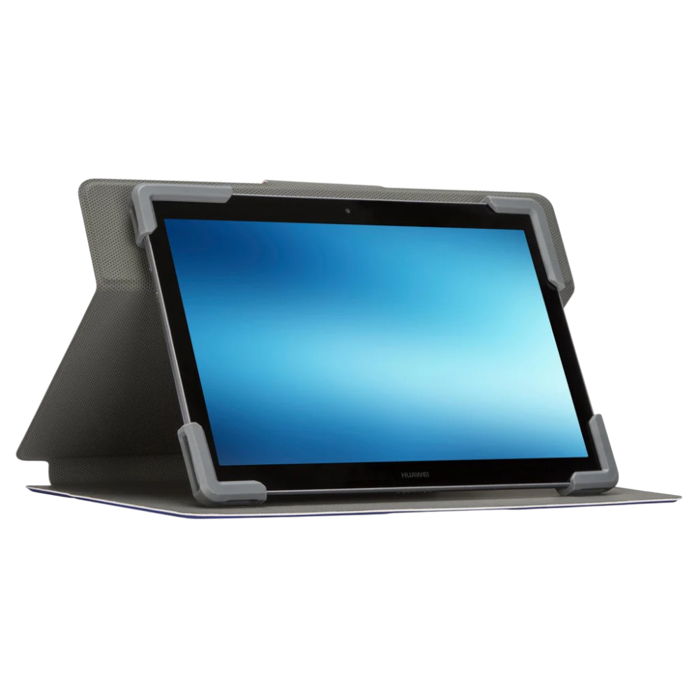 Universal Leather Flip Case 9-10.9" Targus SafeFit w. Standing Function - Blue