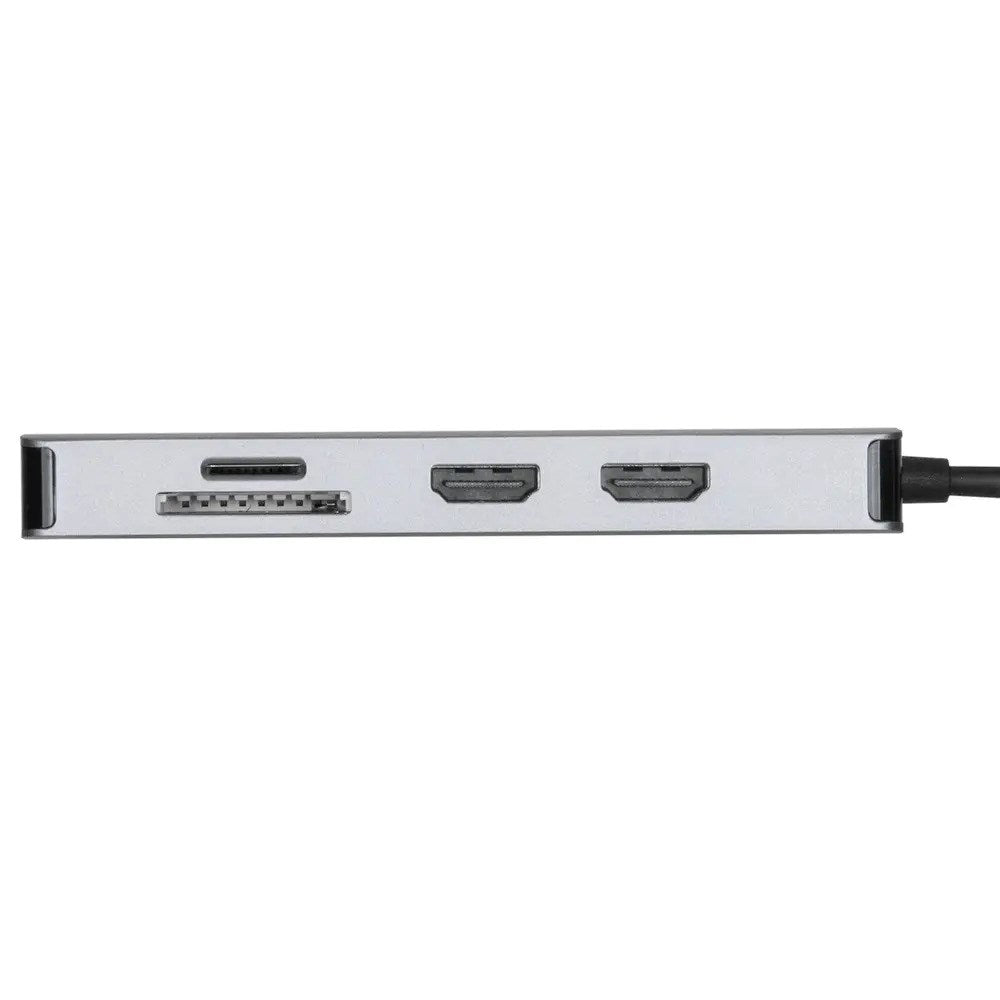 Targus 100W USB-C Hub Docking Station - Silver
