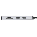 Targus 100W USB-C Hub Docking Station - Silver