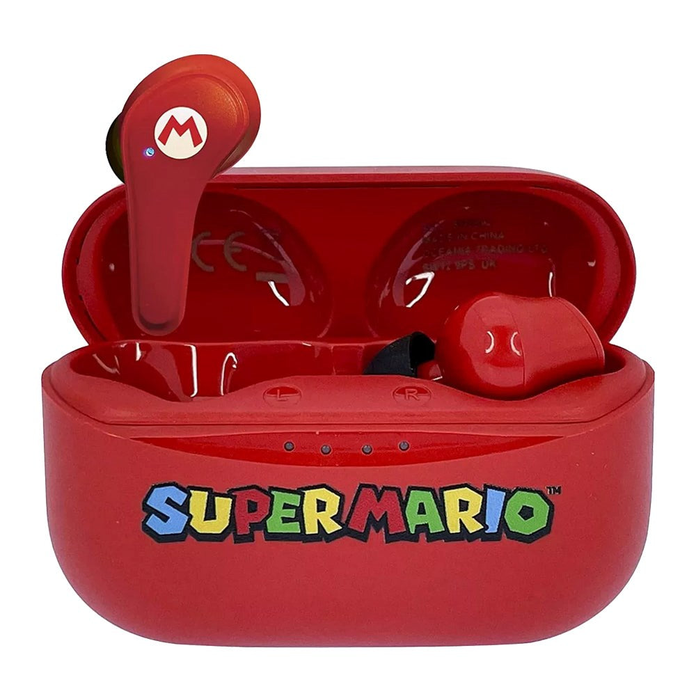 Super Mario In-Ear True Wireless Headphones - Red