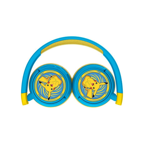 Pokémon OTL On-Ear Wireless Headphones for Kids - Blue / Yellow