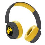 Wireless Children's On-Ear Headset Max. 95dB - 3-7 Years - Batman - Black / Yellow