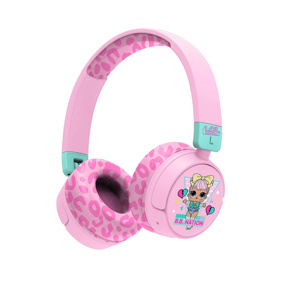 L.O.L. Surprise OTL On-Ear Wireless Headphones for Kids - Pink / Blue