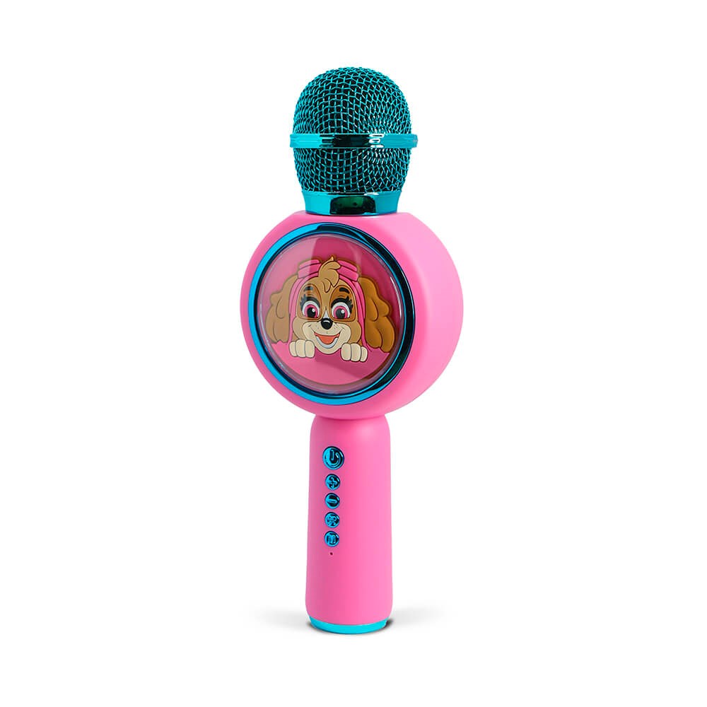 OTL Karaoke Microphone with LED Light - Paw Patrol Skye
