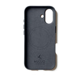Mujjo iPhone 17 Leather Case - MagSafe Compatible - Basalt