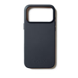 Mujjo iPhone 17 Pro Leather Case - MagSafe Compatible - Basalt