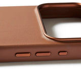 Mujjo iPhone 17 Pro Leather Case - MagSafe Compatible - Tan