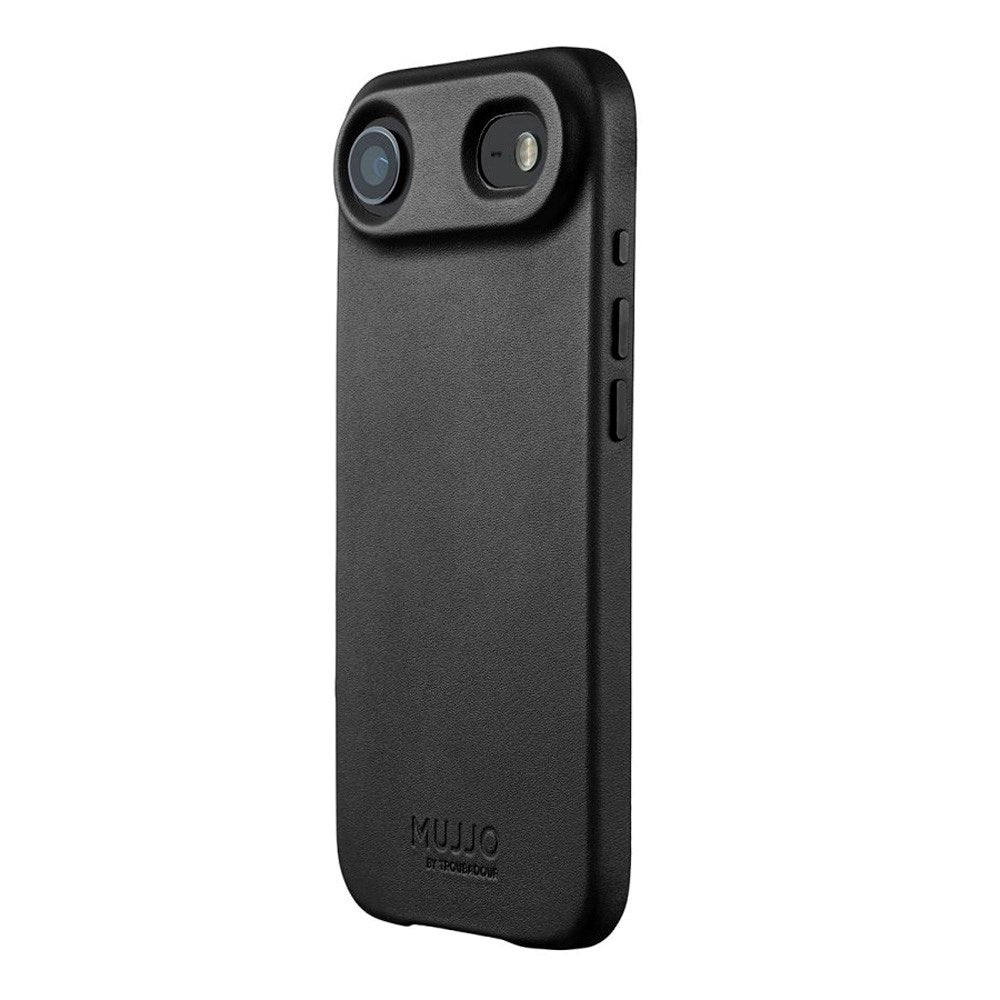 Mujjo iPhone Air Leather Case - MagSafe Compatible - Black